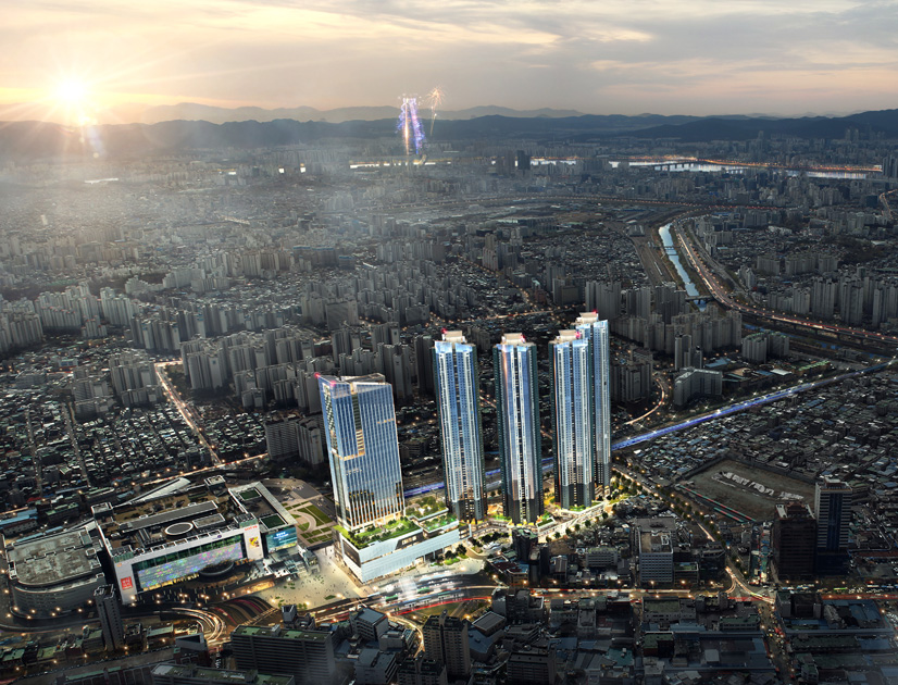 청량리역 롯데캐슬 오피스텔_조감도_1