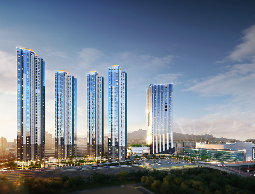 청량리역 롯데캐슬 오피스텔_조감도_6